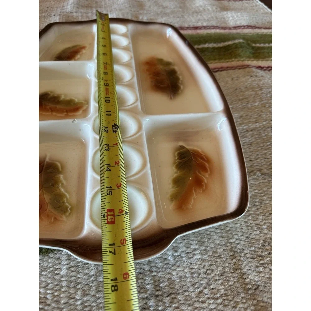 MCM Deviled Egg Decorative Appetizer Platter